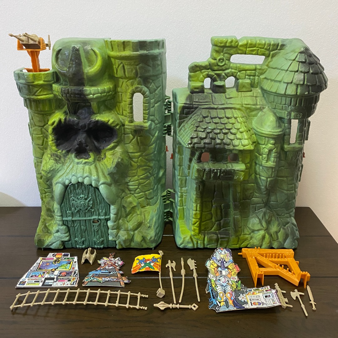 Vintage Masters of the Universe Castle Grayskull Greyskull playset He
