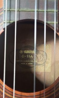 Vintage original Yamaha G55