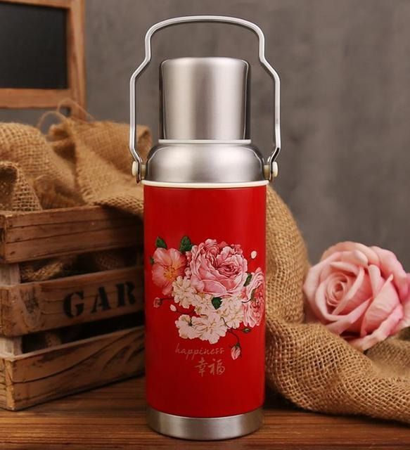 Vintage thermos flask 2025