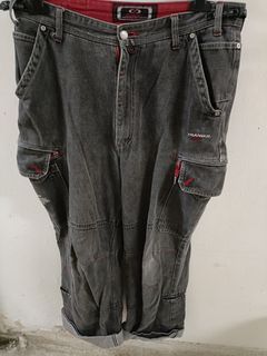 Vtg Baggy Transer Jean Pants