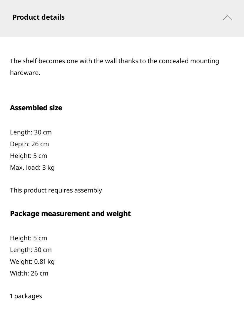 IKEA Lack Shelf / Rack / Shelving / shelves, Furniture & Home Living