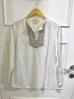 White Michael Kors Top