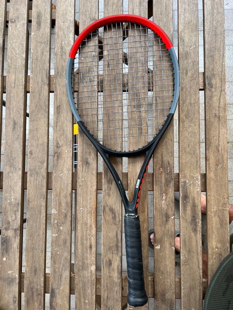 Wilson Clash tennis racket, Sports Equipment, Sports & Games, Racket ...