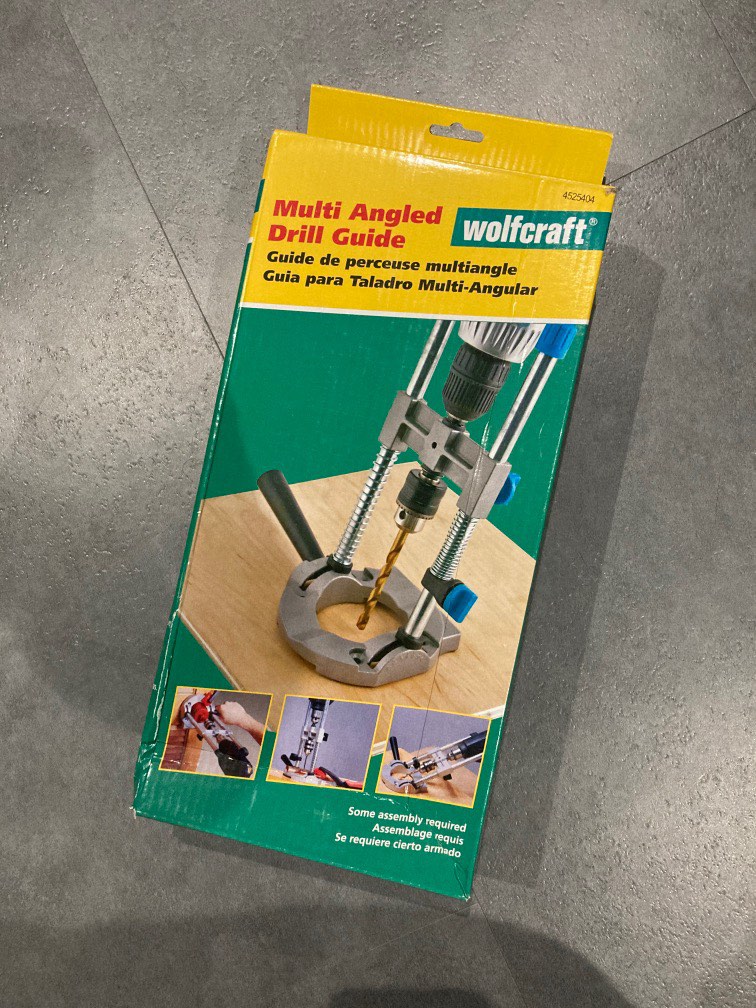 WOLFCRAFT DRILL GUIDE, Hobbies & Toys, Stationery & Craft, Craft