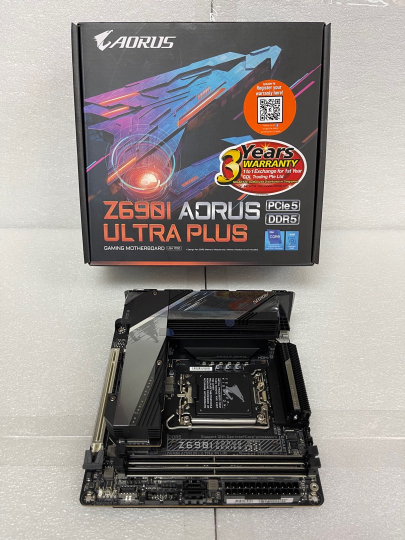 Z690I AORUS ULTRA PLUS DDR5 (WIFI) - GIGABYTE, Computers & Tech, Parts ...