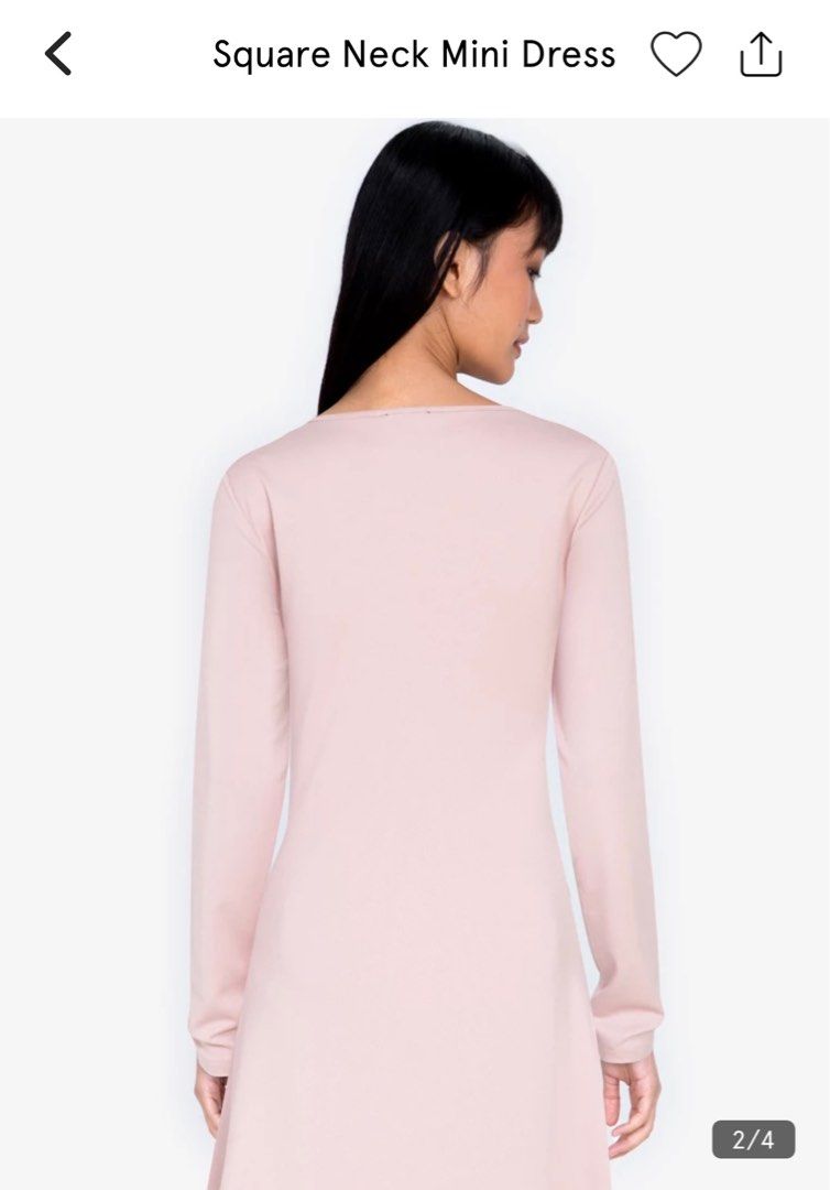 Zalora pink dress cheap