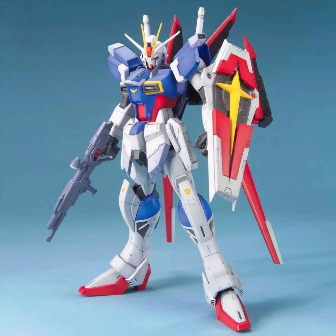 1/100 MG Master Grade Force Impulse Gundam (Category: Gundam Model Kits) located in Singapore. Submitted by captainrex (Listing ID 1210540334, Image 2). Description: Ready stock, brand new and unopened. Runners still sealed in original plastic. This model kit has a combiner gimmick where the various parts are individual aircraft which come together and combine into a Gundam, just like it was in the anime. Self-collect at my condo at Serangoon or 