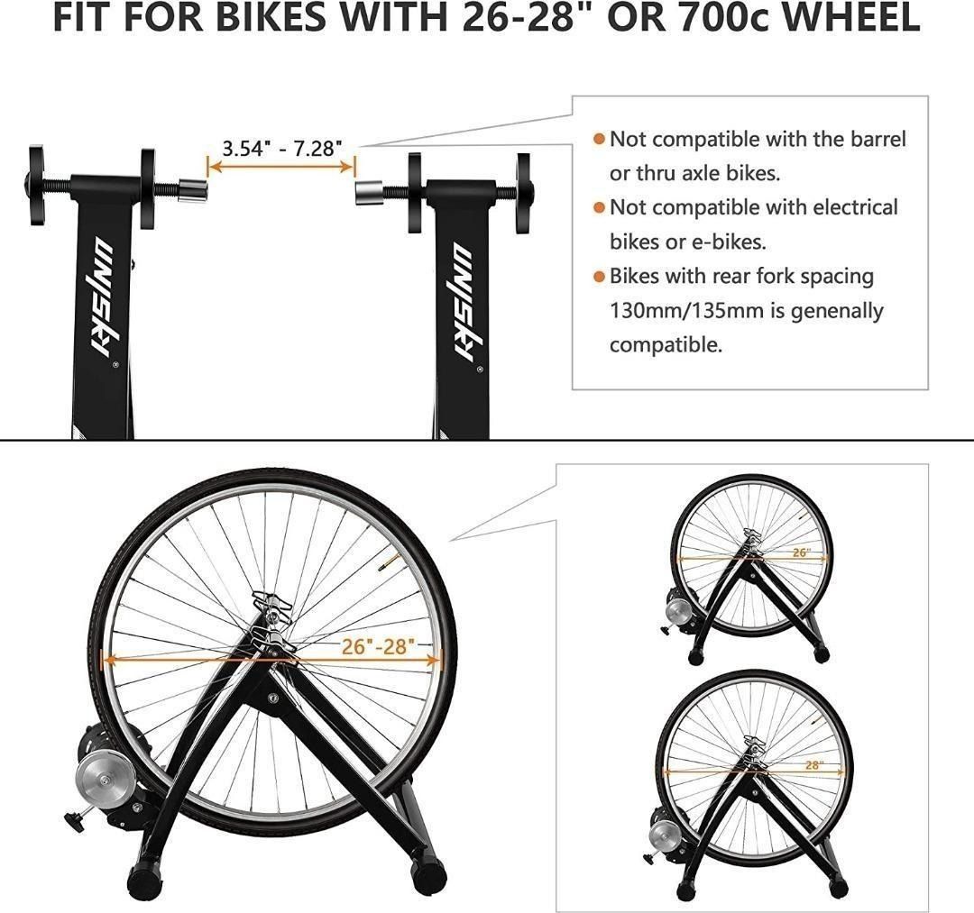 1247 Unisky Bike Trainer Stand Indoor Riding Steel Bicycle