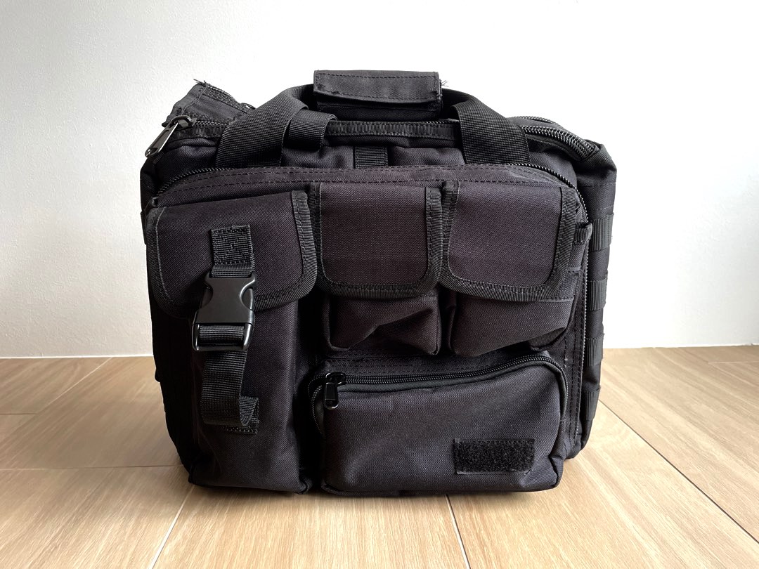 Molle Tactical Briefcase Bag, Men's Fashion, Bags, Briefcases on Carousell