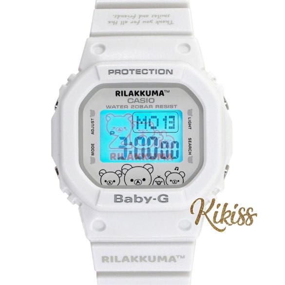 預訂】日本限定🇯🇵鬆弛熊20周年紀念baby g 手錶Casio Baby G baby-g