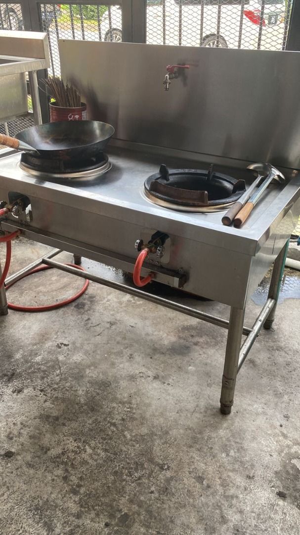 Gas shop stove big