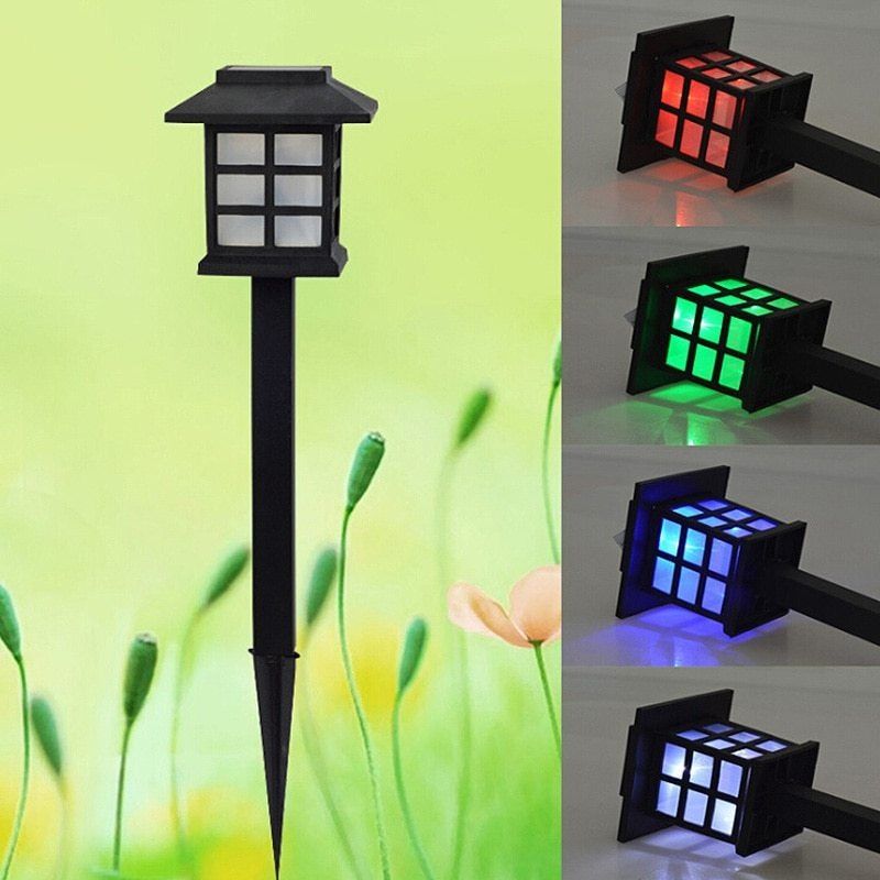 2 Pieces LED Solar Powered Outdoor Waterproof Garden Lights (Category: Lighting) located in Manila. Submitted by townlites (Listing ID 1221869430, Image 2). Description: 2 Pieces LED Color: White, Warm white, Multi-color Material: Plastic Color: Black Size: 8.5 x 8.5 x 38.5 Working Hour: 6-8 hours Light Weight/Piece: 102 g LED: 1pc LED light Power Source: 1 piece AAA# Ni-Mh Battery Power Supply: Solar Solar Panel: 2v 26mA Battery Data: 1.2V, 200m