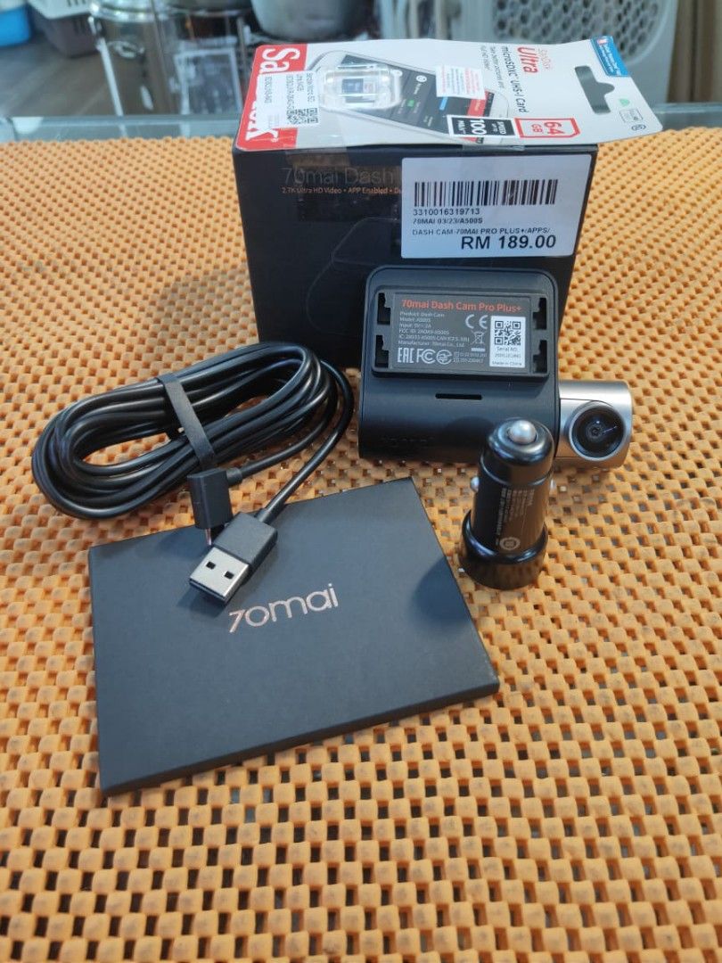 70mai Dash Cam Pro Plus+, Furniture & Home Living, Security & Locks ...