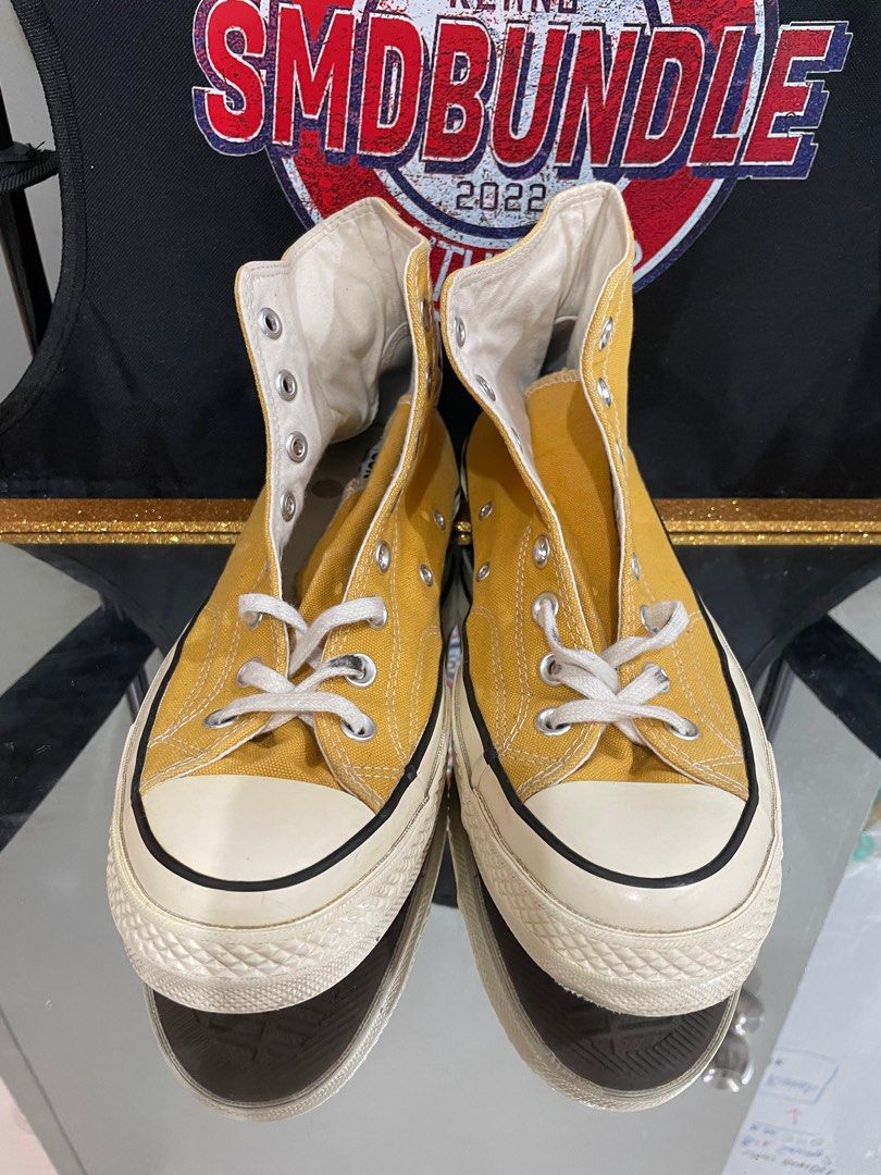 8.5UK CONVERSE CT70 BLACK LABEL yellow