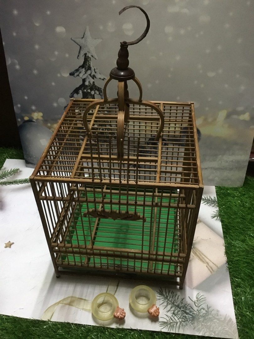 竹製鳥籠 - 鳥かご・パーツ類