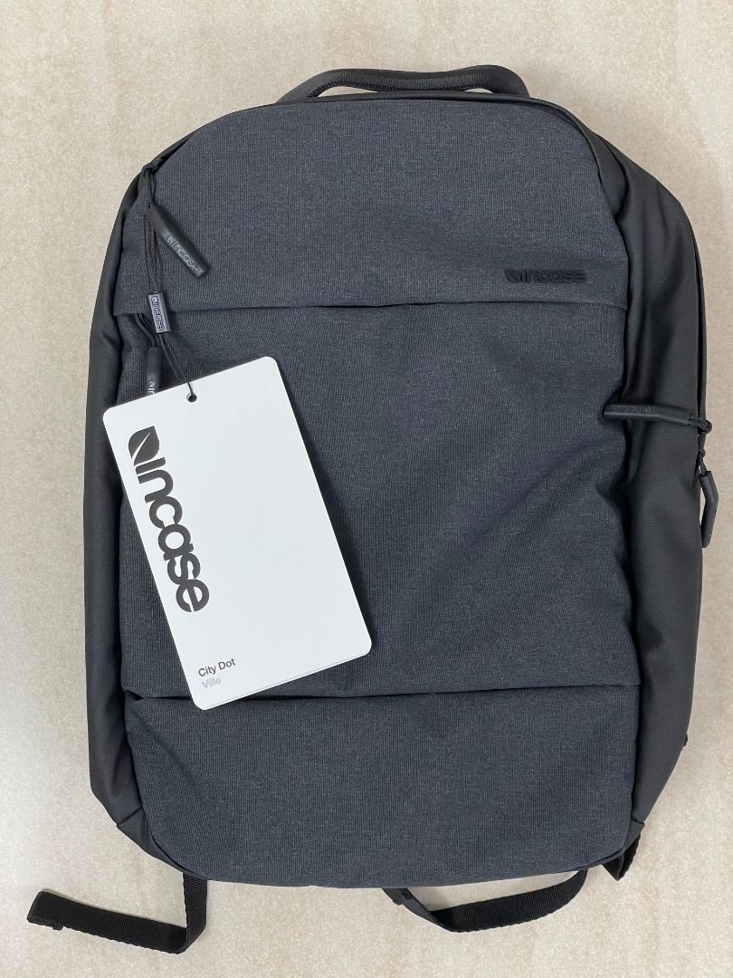 現貨] 全新Incase City Dot Backpack Black 黑色背囊背包, 男裝, 袋