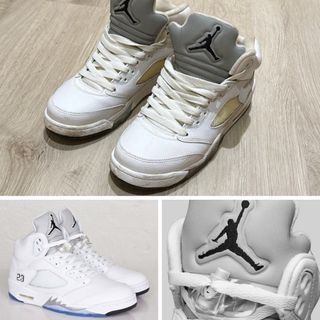 亂賣👉🏻 air Jordan 5  retro BG 白色運動鞋 Size38.5