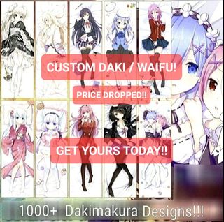 Dakimakura top for sale