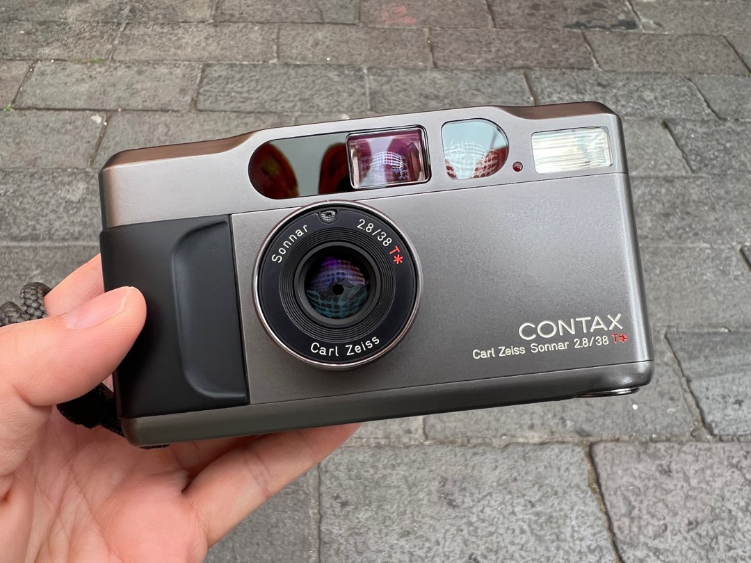 CONTAX T2 品　フラッシュ故障