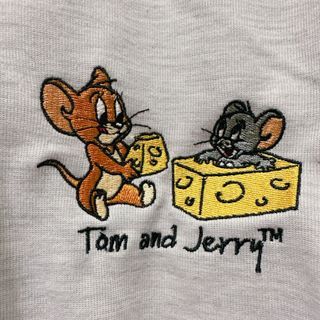 日單 Tom&Jerry 胸前傑瑞泰菲刺繡 連帽外套 三標齊全