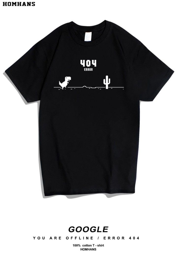 青年T-shirt pre-order] Google 404 error t-shirt tee 預訂款, 男裝