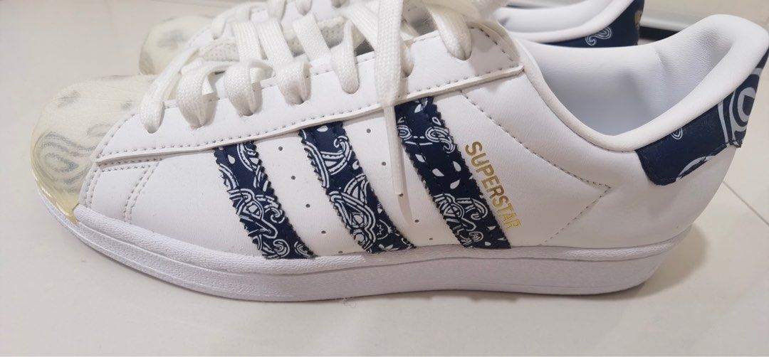 adidas gazelle silver green womens BAPE x Superstar Vintage 'Blue White' main image 1