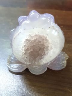 AGATE CLEAR QUARTZ 3 LEGGY FROG 玛瑙水晶三脚蟾蜍。