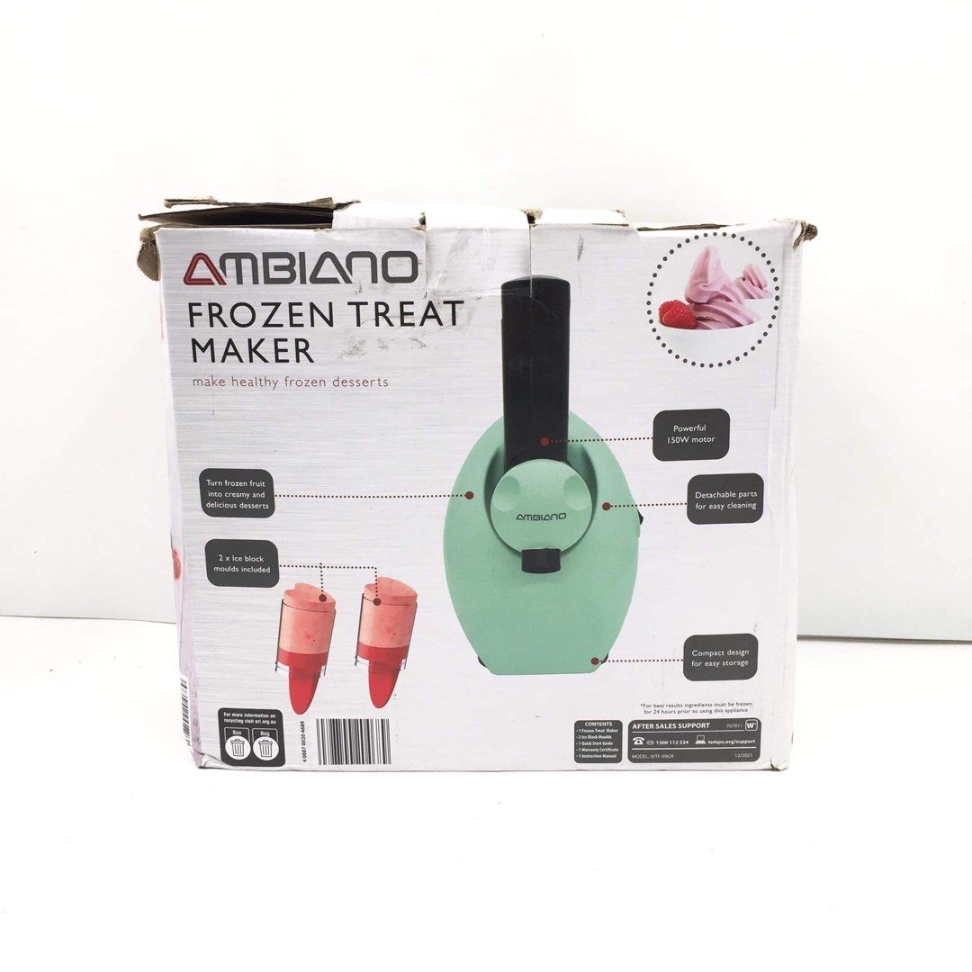 AMBIANO Frozen Treat Maker TV Home Appliances Kitchen Appliances Ice cream Makers on Carousell