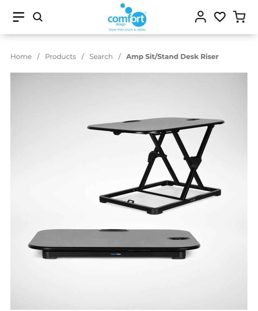 SIT/STAND DESK RISER for LAPTOP, Computers & Tech, Desktops on Carousell
