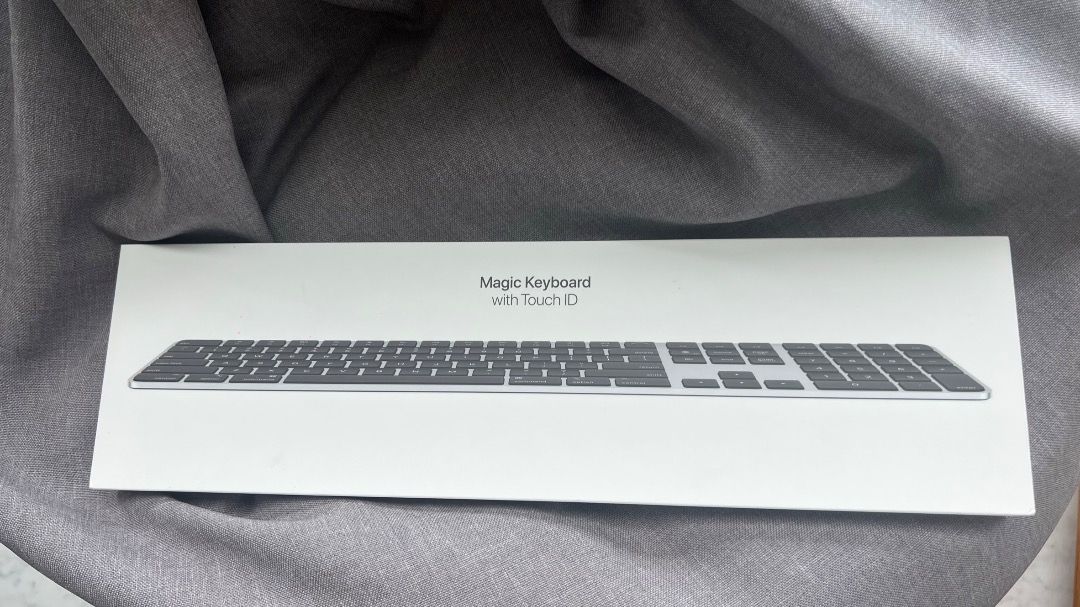 Apple Magic Keyboard Touch ID Space Grey with Numeric Keypad, Computers ...