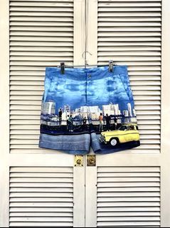 AUTHENTIC BENCH PHOTOGRAPHIC PRINT SHORTS