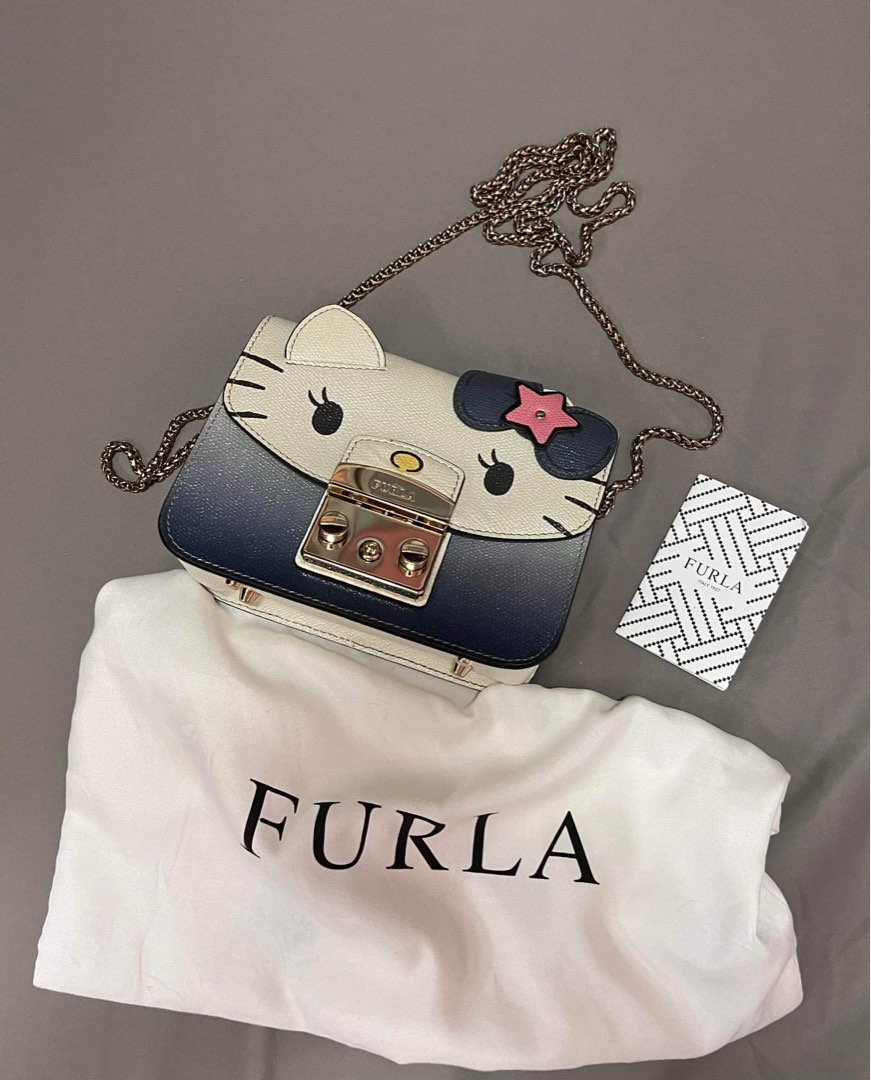 Authentic Furla Hello Kitty Metropolis Bag on Carousell