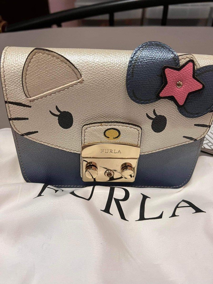 Authentic Furla Hello Kitty Metropolis Bag on Carousell