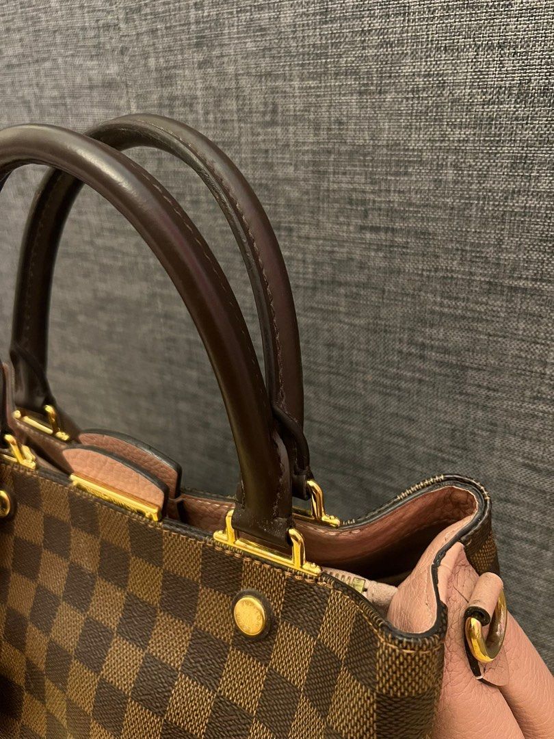 Louis Vuitton - Brittany D.eve.tau.magnol N41674 Light Pink Brown Leather  Shoulder Bag, Luxury, Bags & Wallets on Carousell
