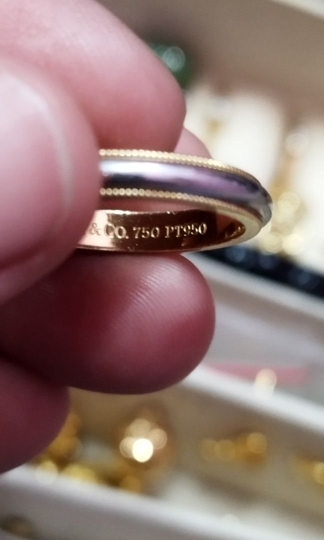 Tiffany and co outlet wedding bands