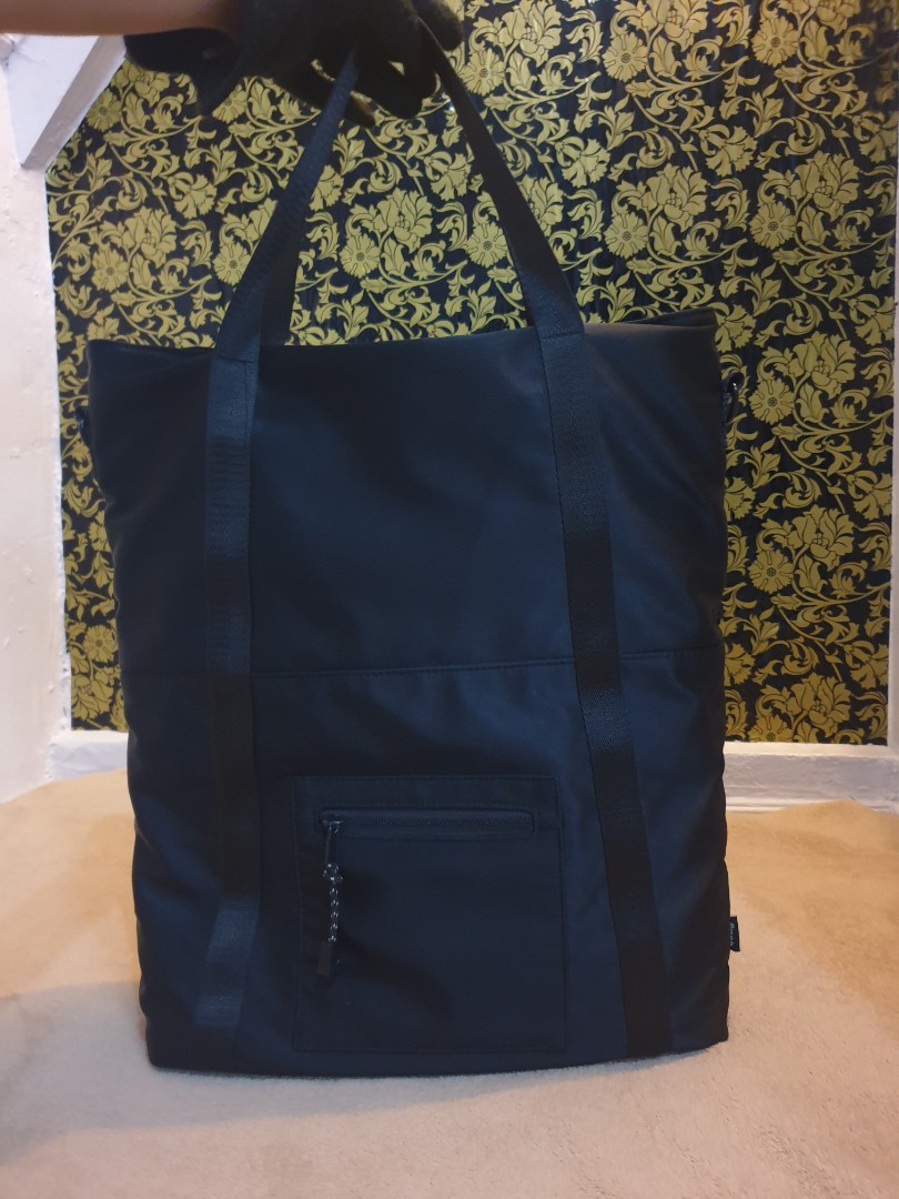Authentic Typo Black Laptop Tote Bag on Carousell
