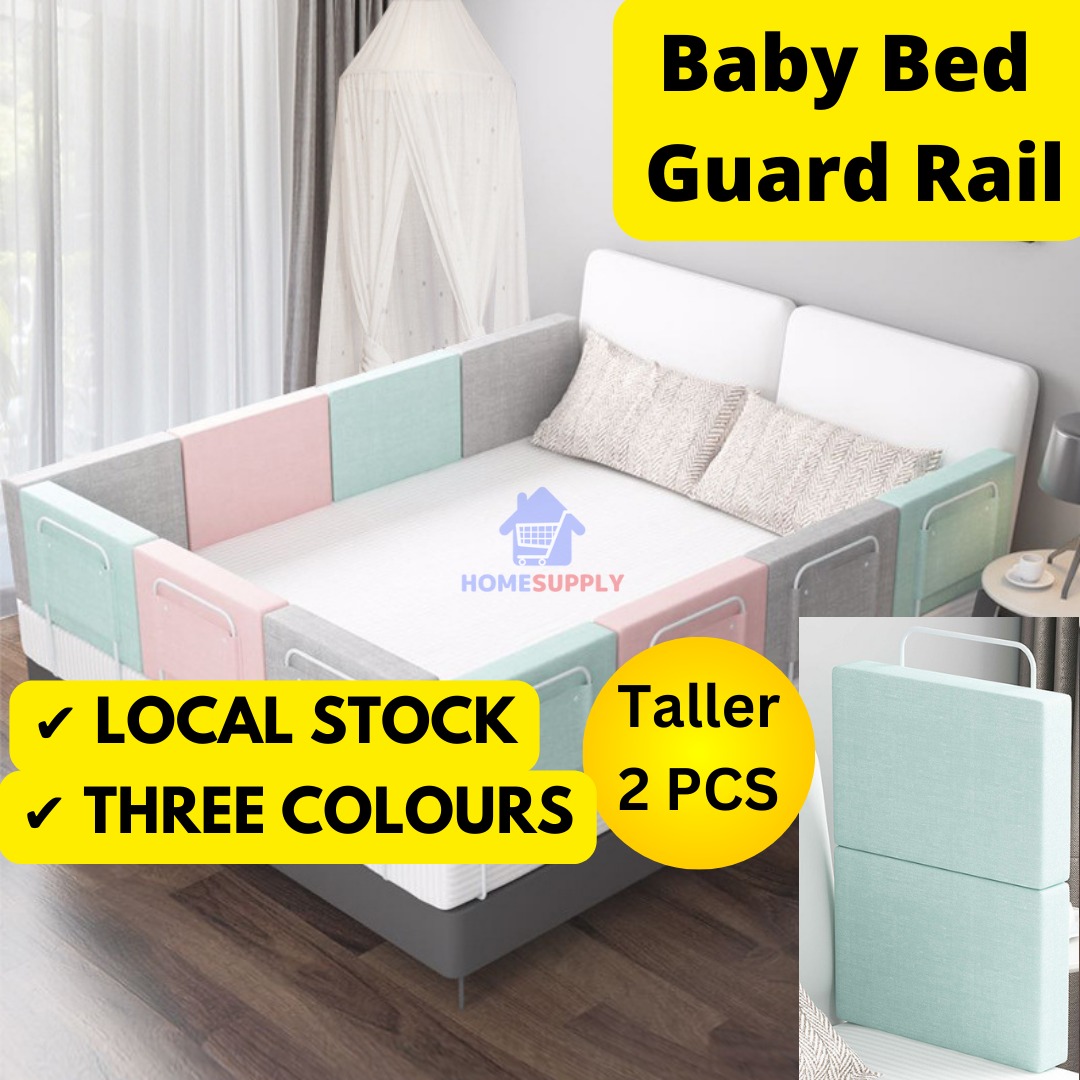 Baby Bed Rail Bed Guard Baby Bumper Rail Safety Fence | Baby Barrier ...