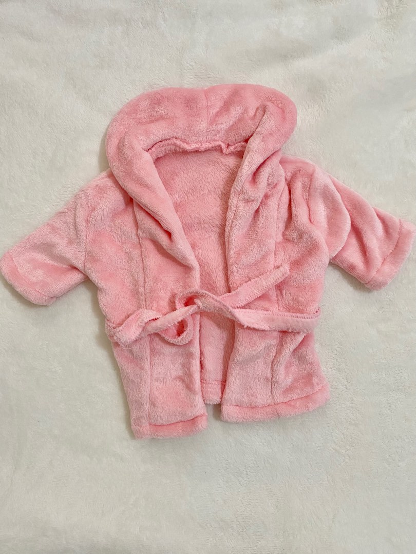 Baby Girl Bath Robe, Babies & Kids, Babies & Kids Fashion on Carousell