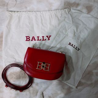 Bally 西瓜紅 側背包
