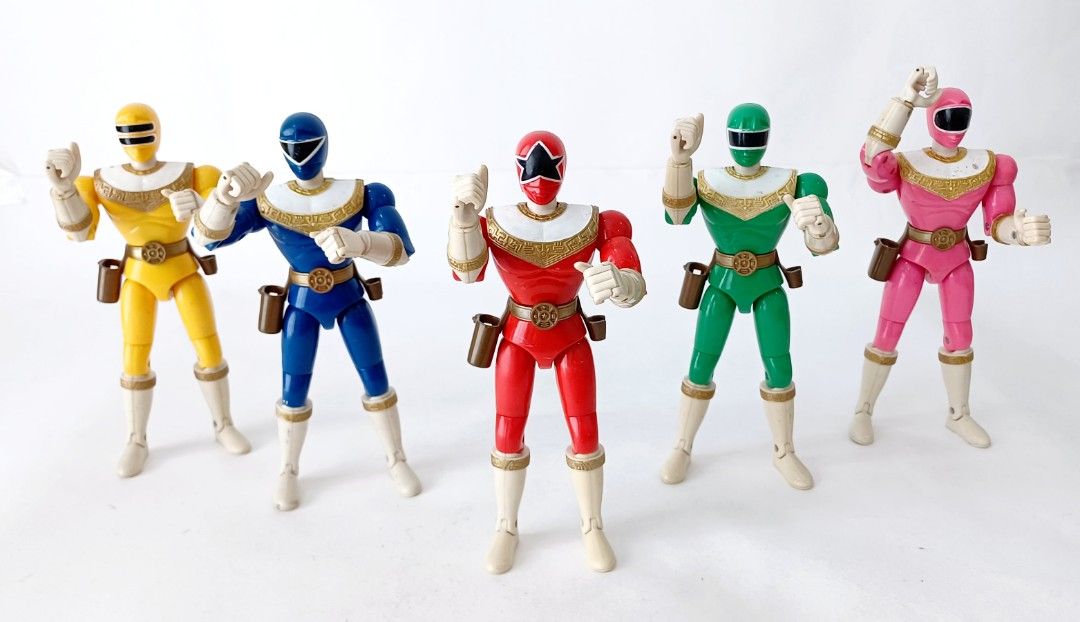 Power rangers best sale zeo action figures