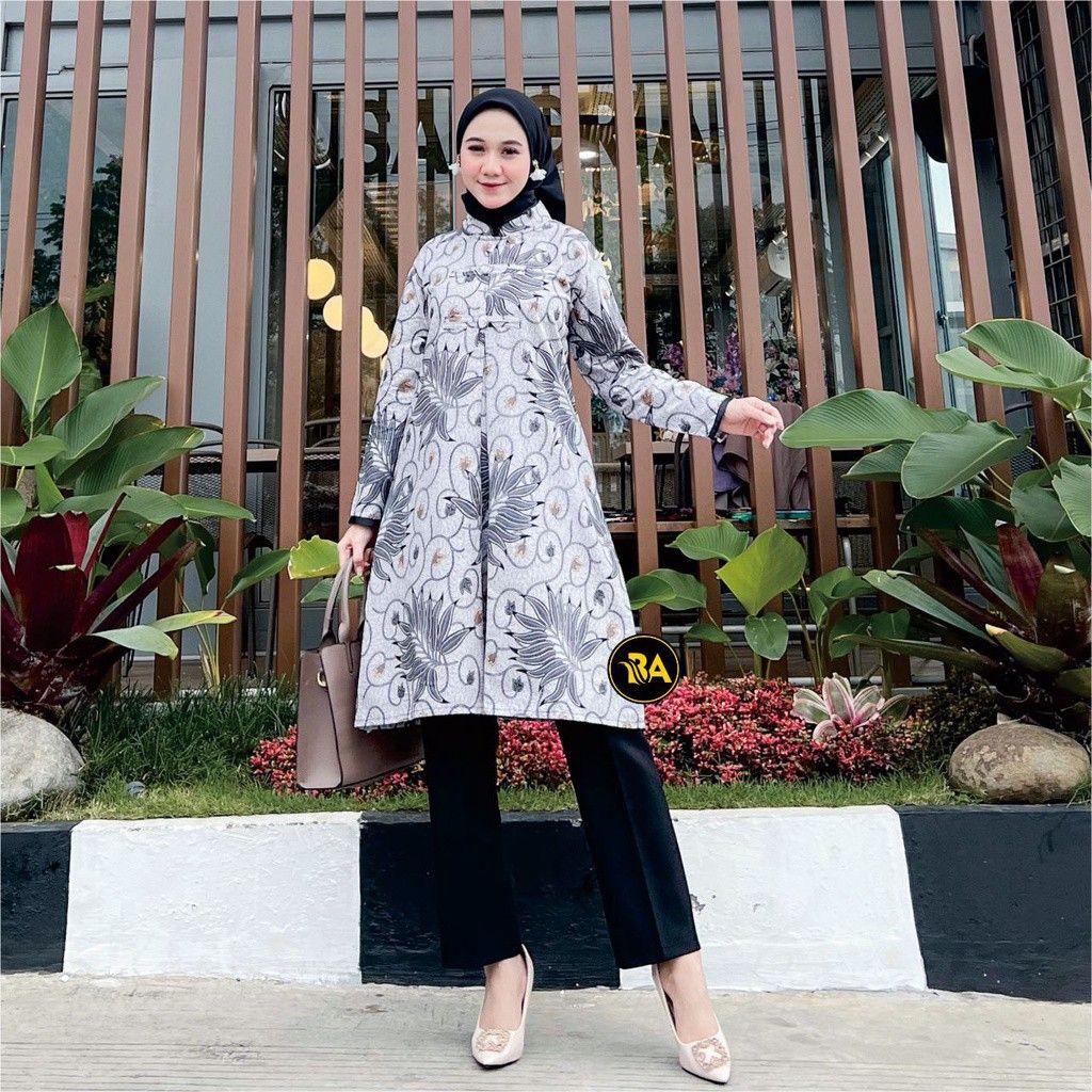 Tunic batik modern clearance