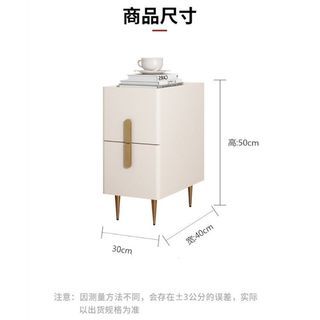 Bedside Table ,[6mm sintered stone TOP]Nightstandbedside cabinet