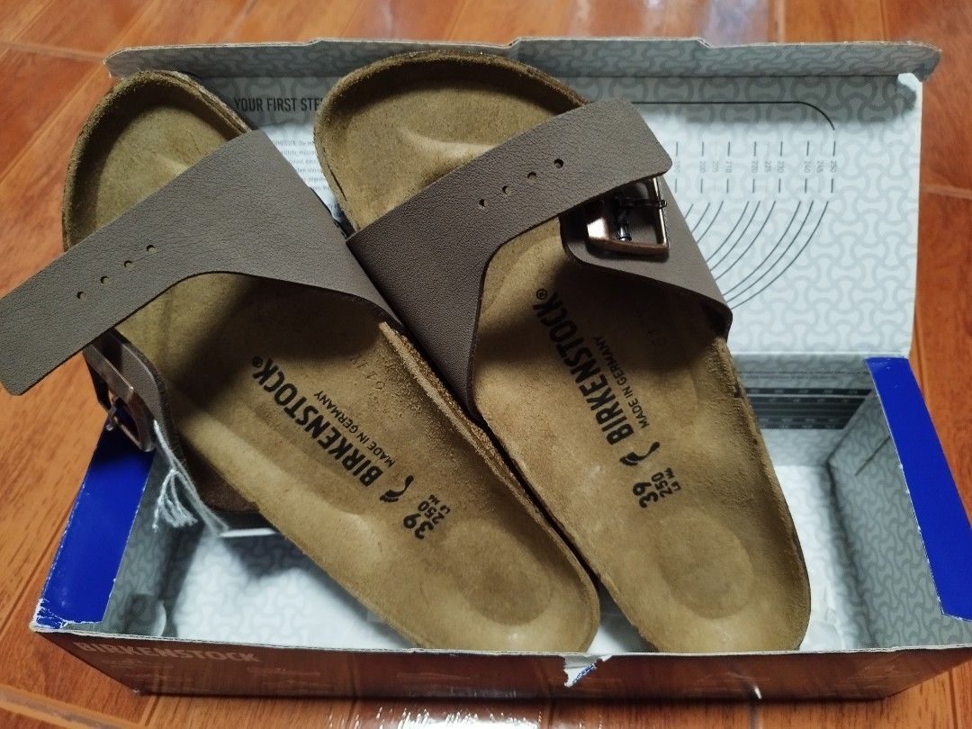 Birkenstock Madrid mocca 39, Women's Fashion, Footwear, Flats u0026 Sandals on  Carousell