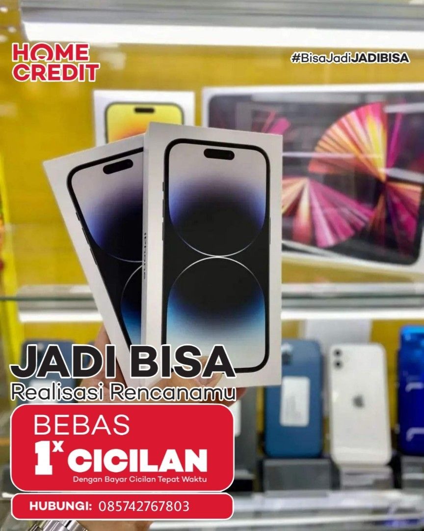 Bisa Cicilan IPhone 14 Pro Max 128GB Resmi iBox, Telepon Seluler