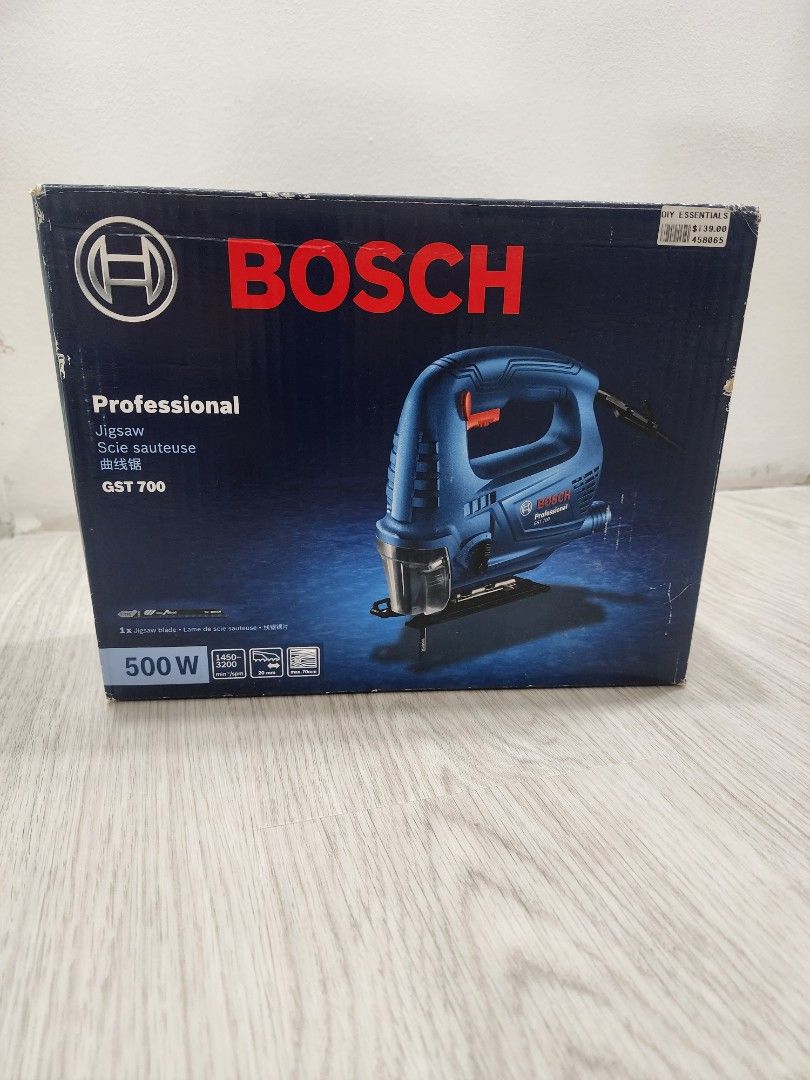 Bosch GST 700 Jigsaw, Furniture & Home Living, Home Improvement