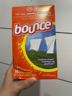 Bounce 160 Dryer sheets