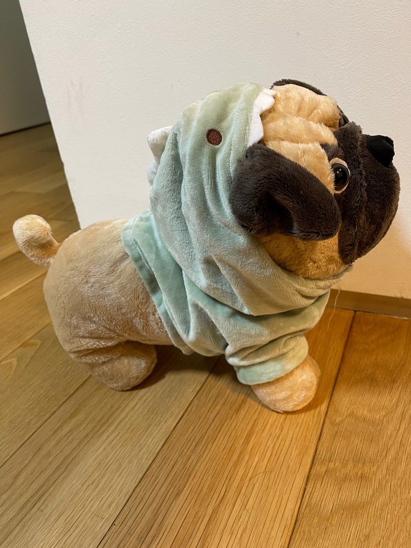 Peluche pug hotsell miniso