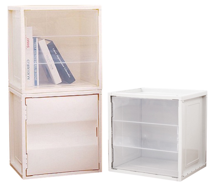 BRAND NEW STACKABLE STORAGE BOX ORGANISER MULTI-PURPOSE CABINET ...