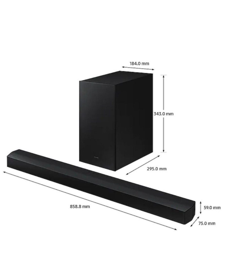 BSeries HWB450 2.1ch Soundbar, 音響器材, Soundbar、揚聲器、藍牙喇叭、耳擴 Carousell