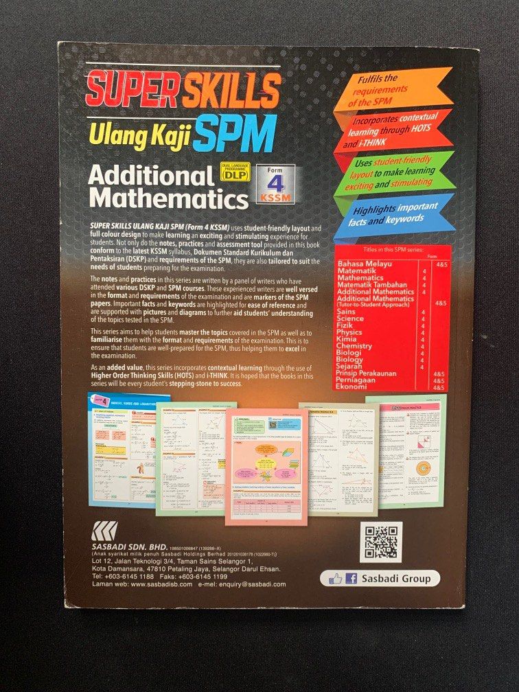 Buku rujukan additional mathematics form 4 hobbies toys books